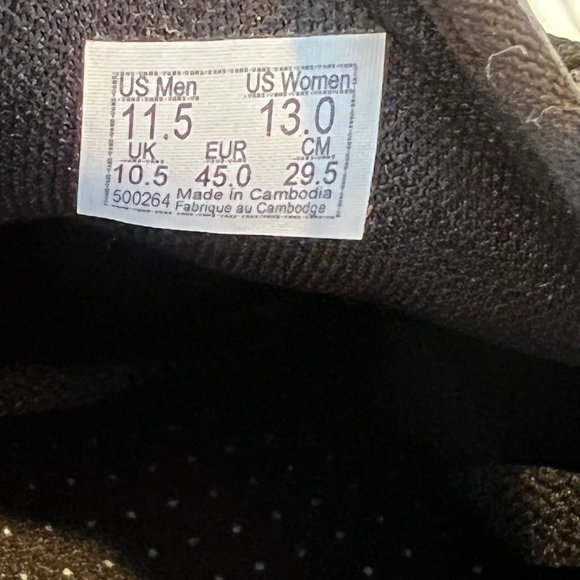 Vans Off the Wall Men's Solid Black Suede Low Top Lace Up Skate Sneakers 11.5 - Picture 8 of 8